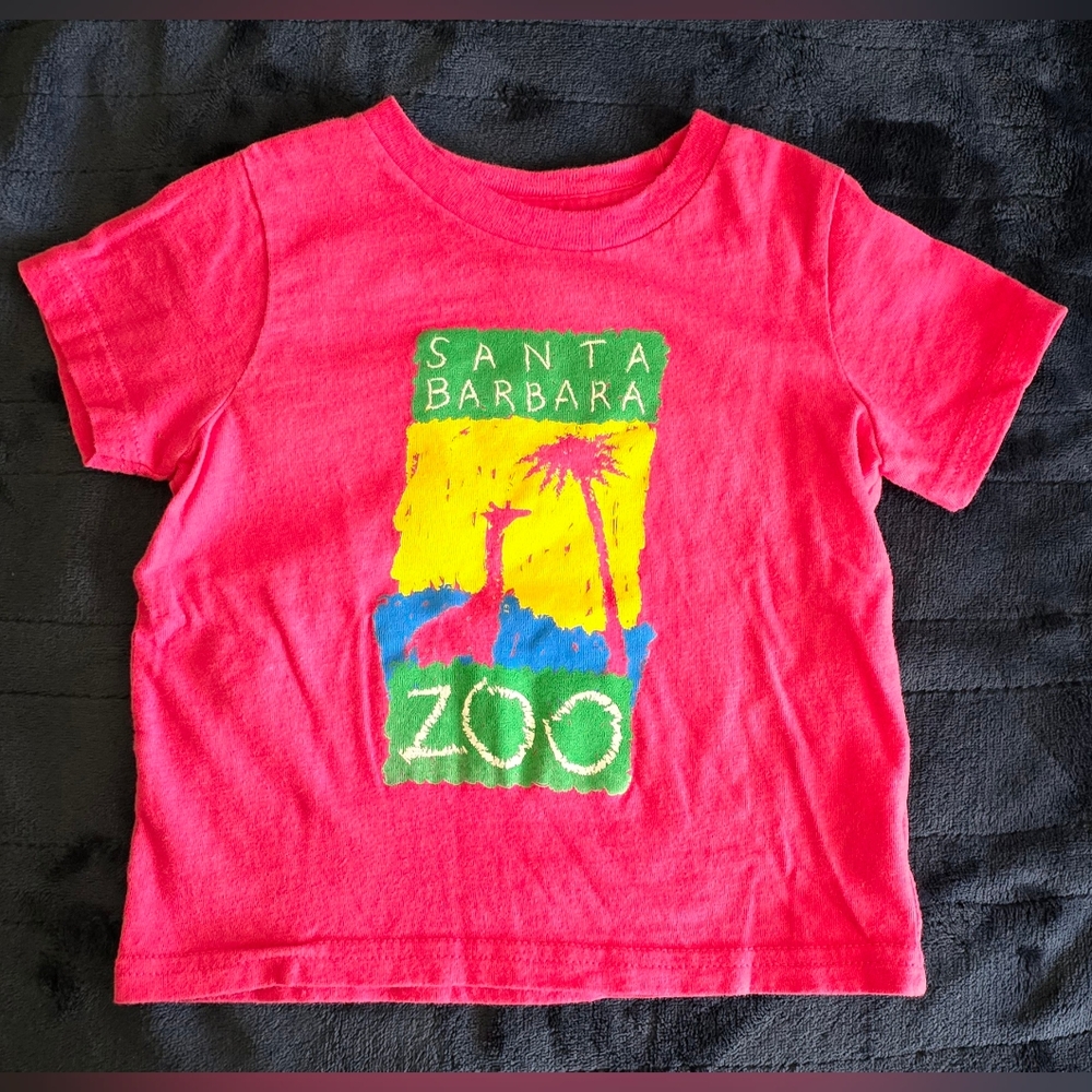 Santa Barbara Zoo kids Shirt 12M